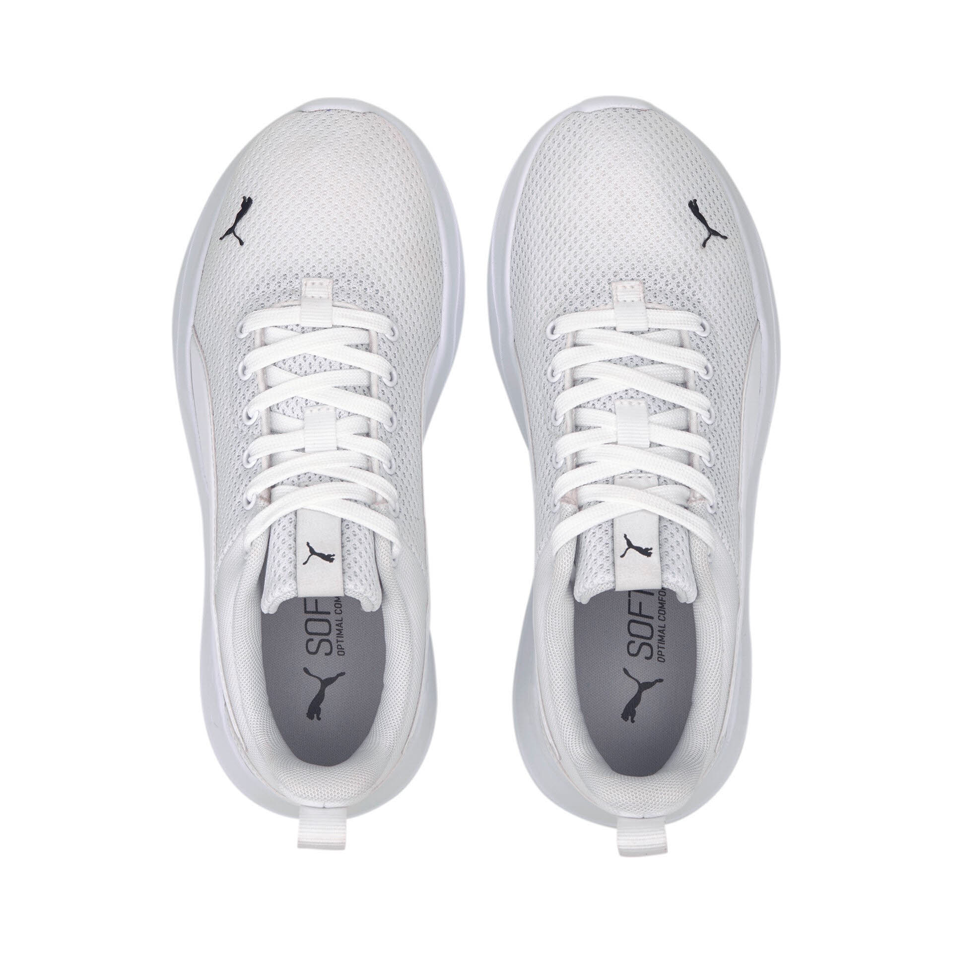Puma Anzarun Lite Jr Jungen Sneaker Freizeitschuh sportlich weiß