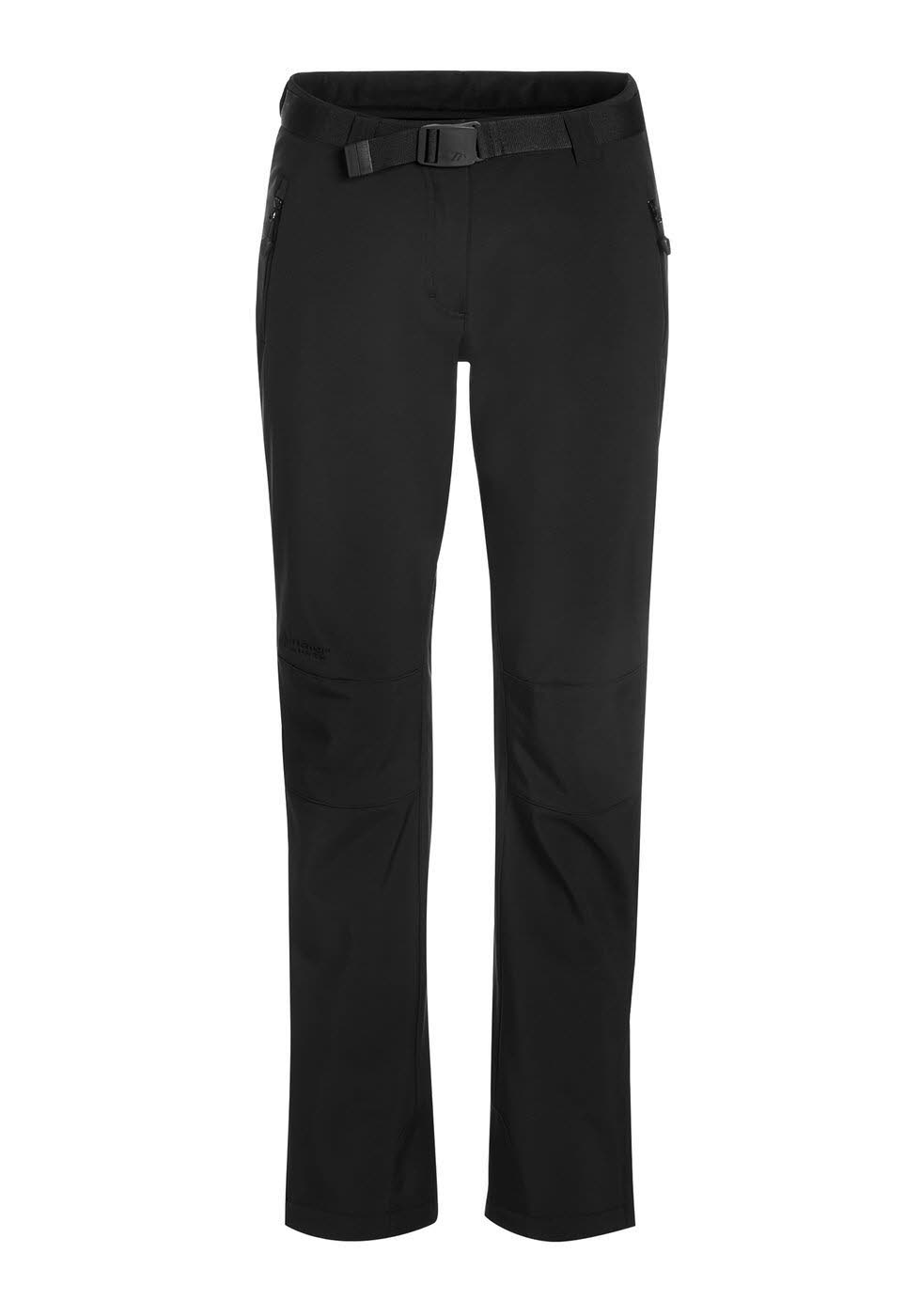 Maier Sports Damen Softshellhose Tech Pant W Trekkinghose gefüttert black NEU