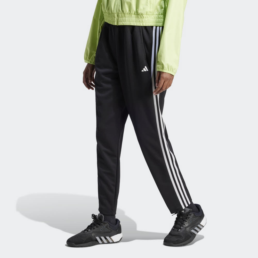 adidas AEROREADY TRAIN ESSENTIALS 3-STREIFEN Damen Jogginghose Trainingshose schwarz