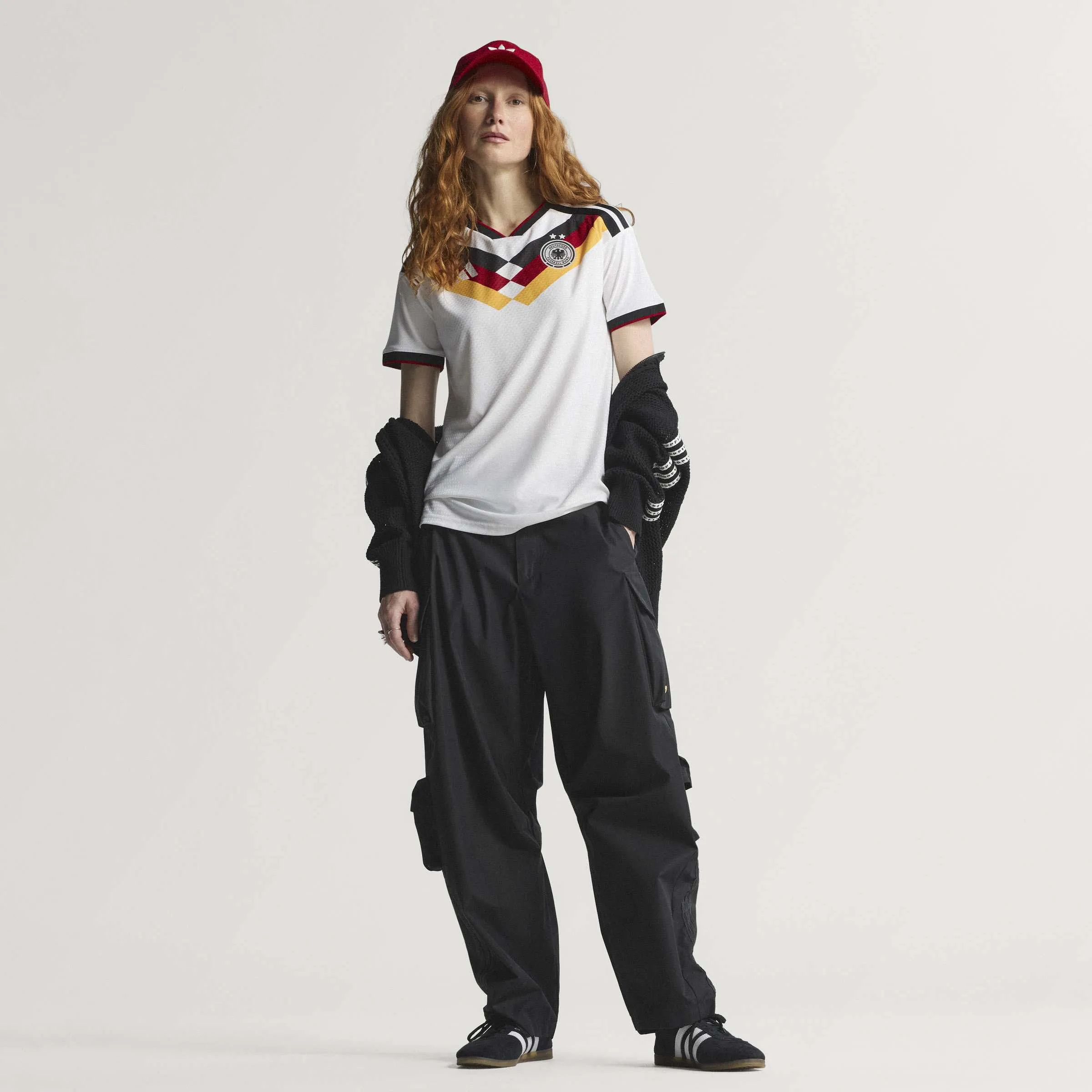 adidas DFB Authentic Jersey Damen Heimtrikot WM 2026 weiß