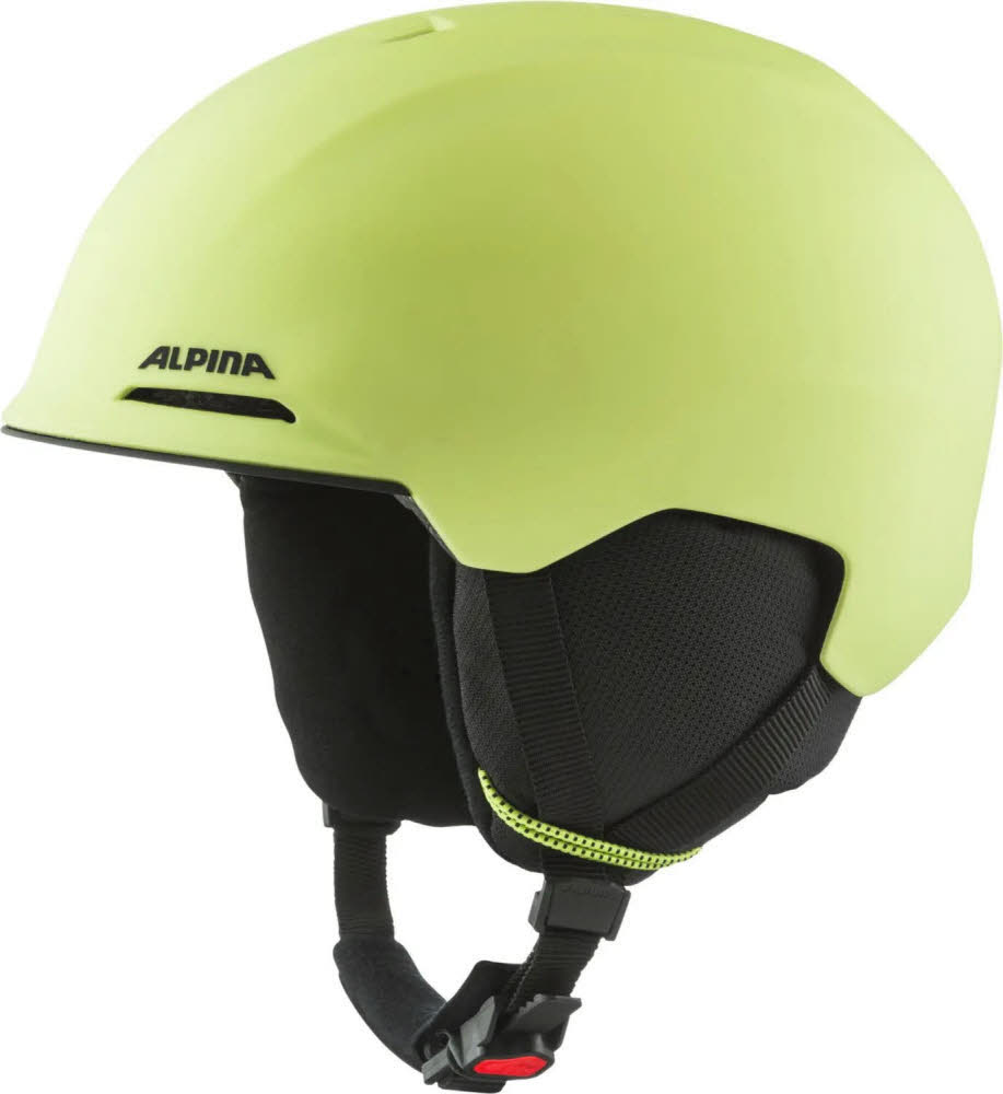 Alpina BRIX JR Kinder Skihelm Snowboardhelm sunny lime