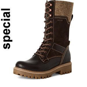 Tamaris Stiefel Winterschuh gefüttert Damen braun
