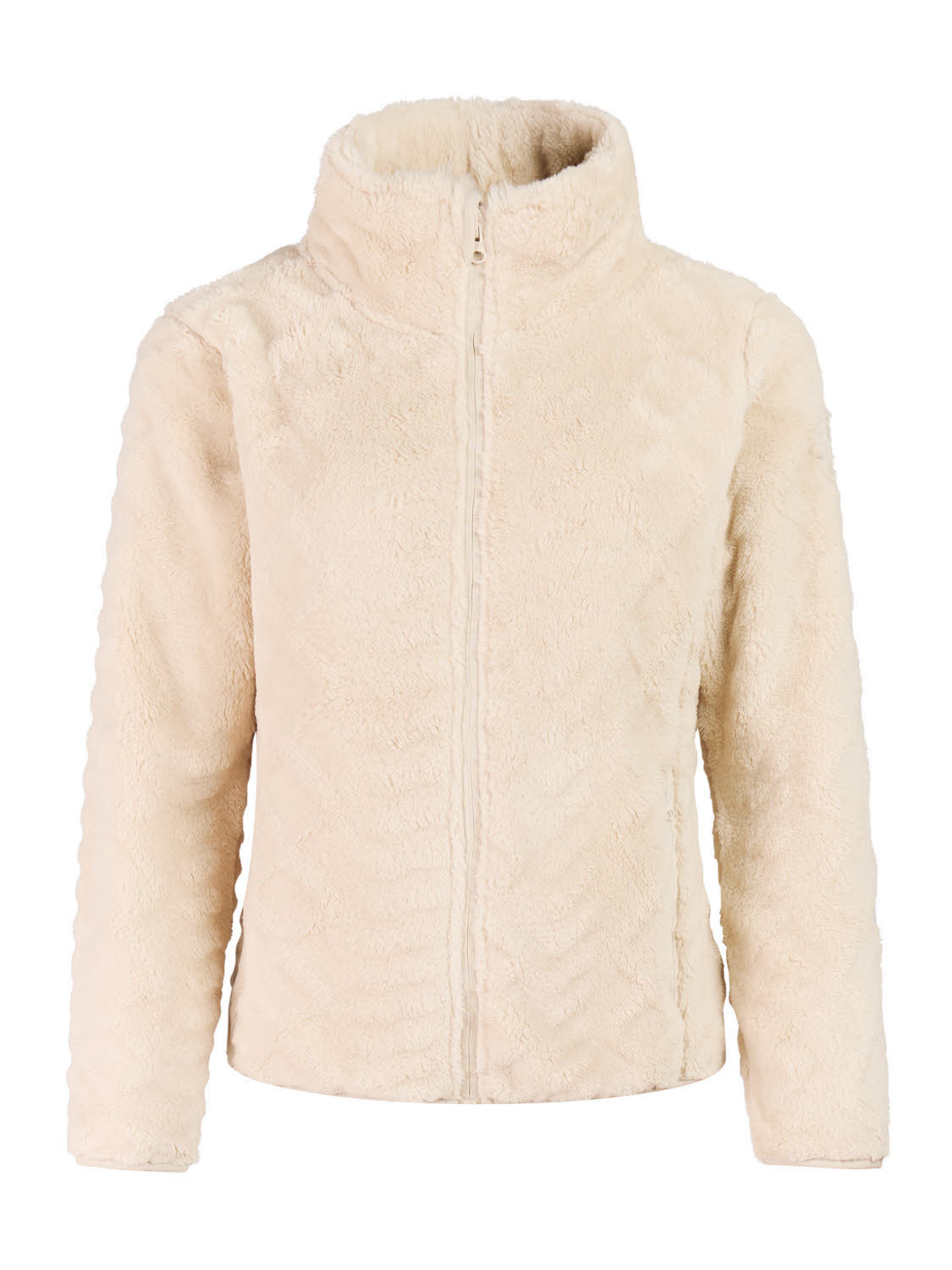 Protest PRTFinta Damen Fleecejacke Midlayer beige
