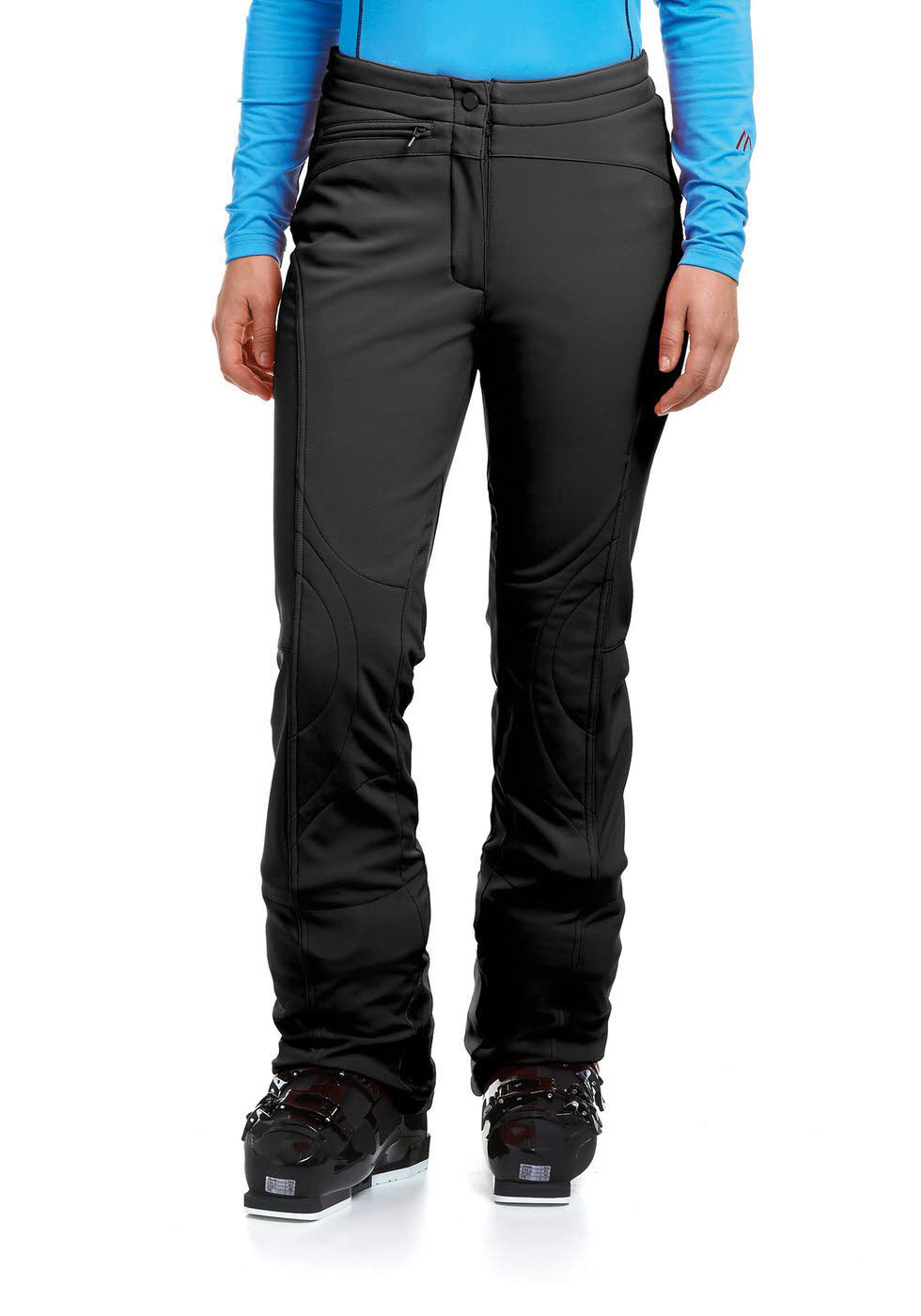 Maier Sports Softshell Marie Damen Softshellhose Snowboardhose Skihose black NEU