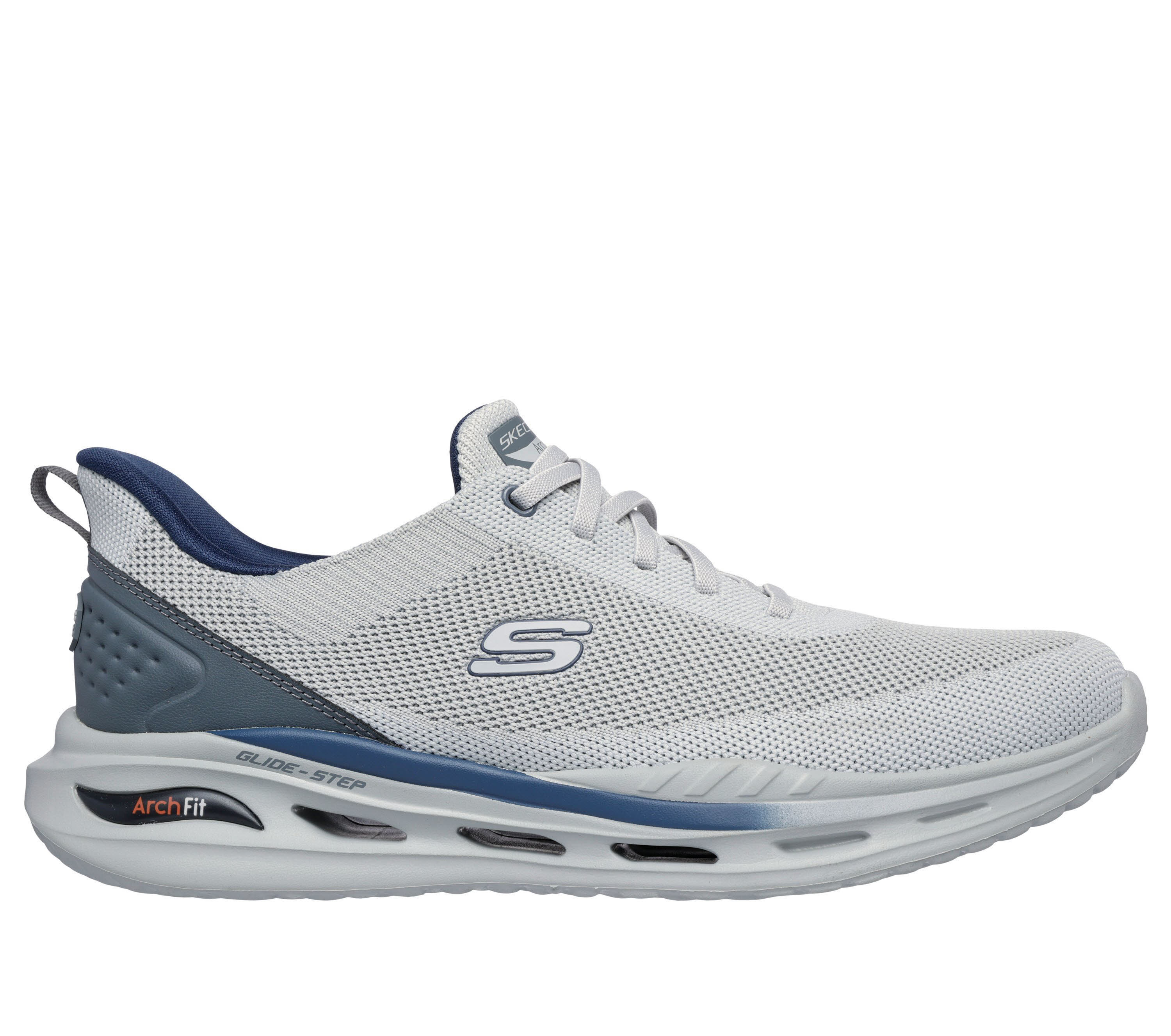 Skechers Slip-ins Relaxed Fit: Arch Fit Orvan – Kincade Sneaker Herren grau