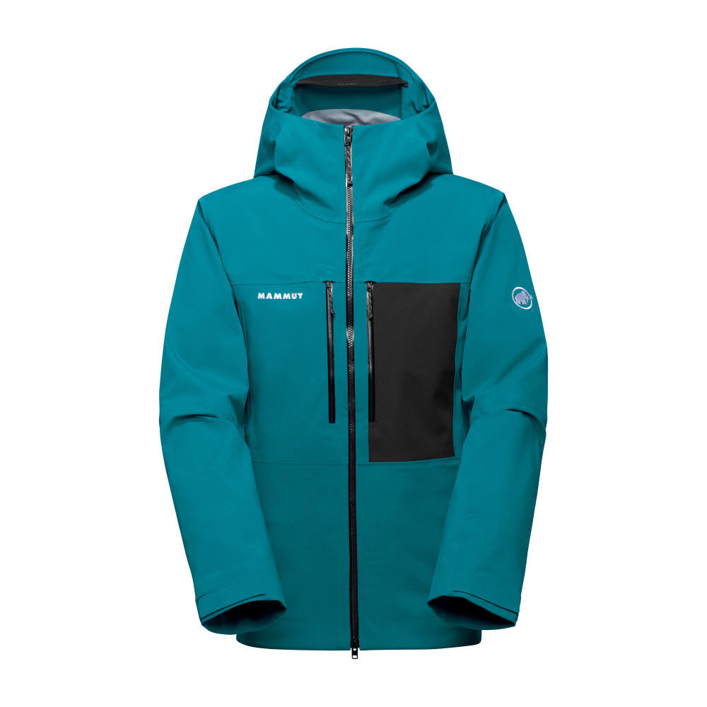 MAMMUT Stoney HS Hooded Jacket Herren Skijacke blau