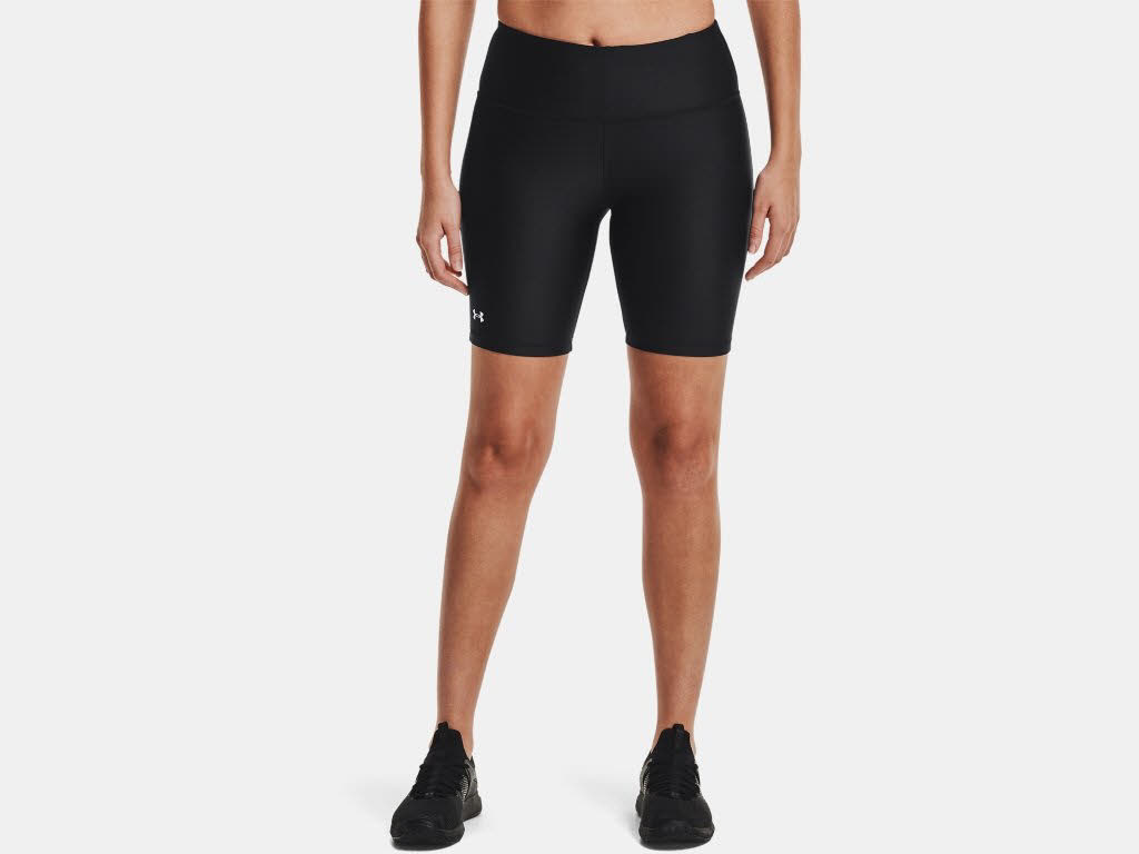 Under Armour Heat Gear Fahrradshorts Trainingshose schwarz Damen NEU