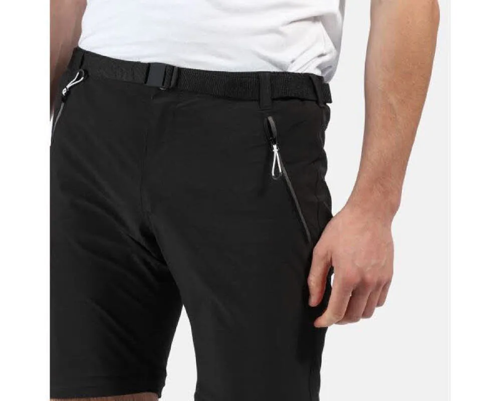 Regatta Xert Str Z/O III Herren Zip-Off Wanderhose Trekkinghose schwarz NEU