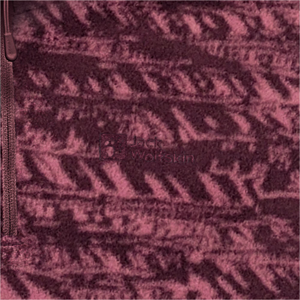 Jack Wolfskin Big Sky Hz W Damen Fleecepullover Skirolli lila