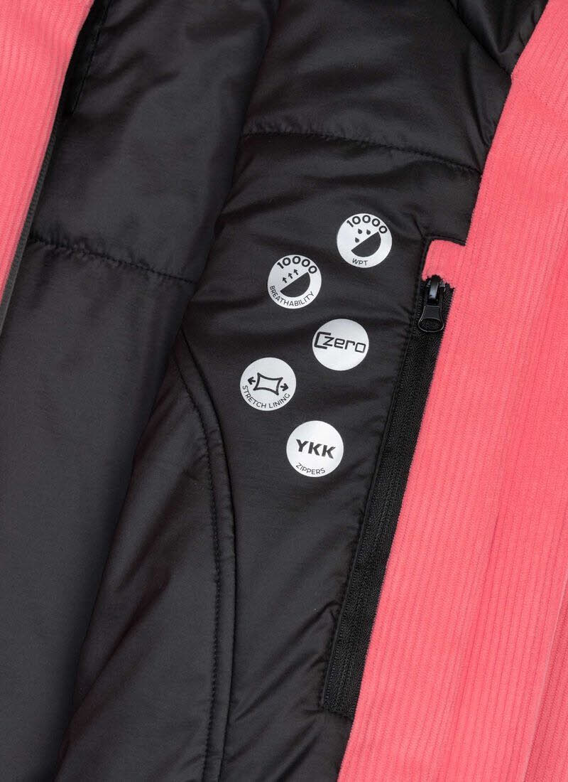 COLMAR DA JACKE YIN&yANG Damen Ski-/Snowboardjacke disco pink