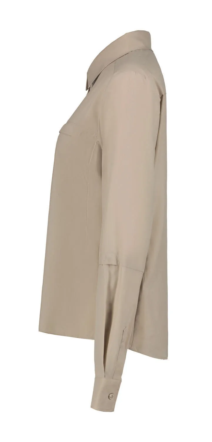 Icepeak BOXHOLM Damen Bluse Hemd beige