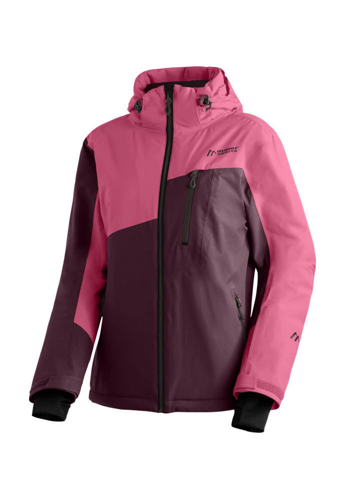 Maier Sports Glacierguard W Damen Skijacke Winterjacke rich soil/deep raspberry