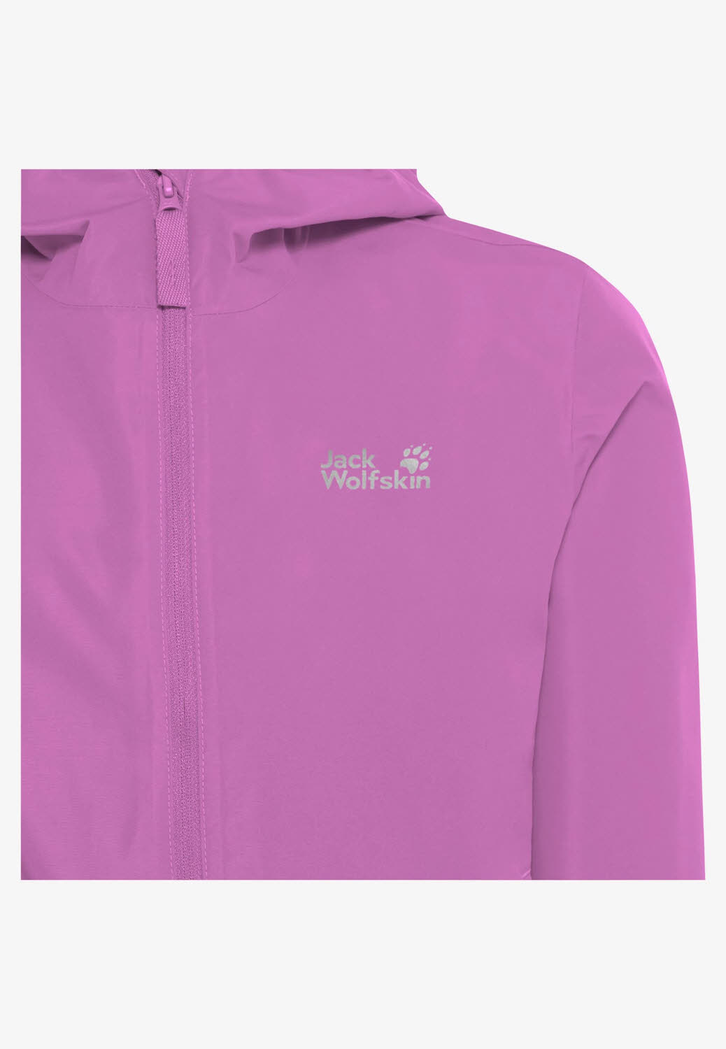 Jack Wolfskin FLAZE JACKET K Mädchen Regenjacke Outdoorjacke foxglove