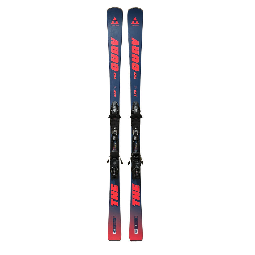 Fischer XTR THE CURV RT + RS 10 PR Slalomcarver Ski Fortgeschrittene 24/25 rot