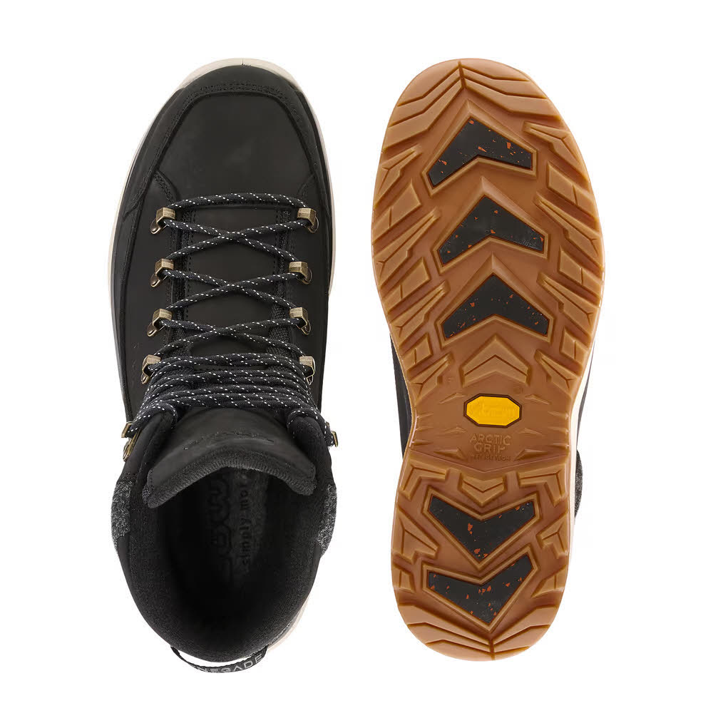 Lowa RENEGADE EVO ICE 2 GTX Herren Winterstiefel Winterboots schwarz/honig