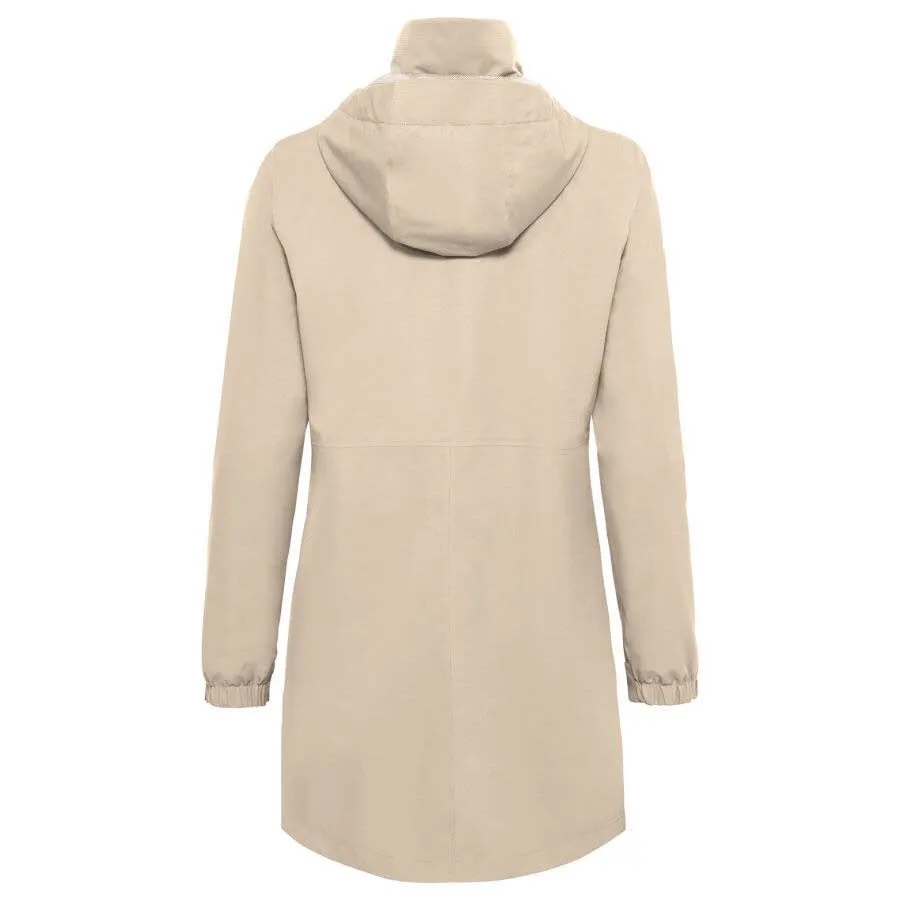 Vaude Escape Regen-Parka Damen Outdoorjacke Regenjacke beige
