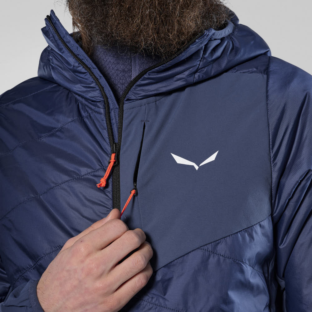 SALEWA Ortles Hybrid TirolWool Responsive Wanderjacke Herren blau