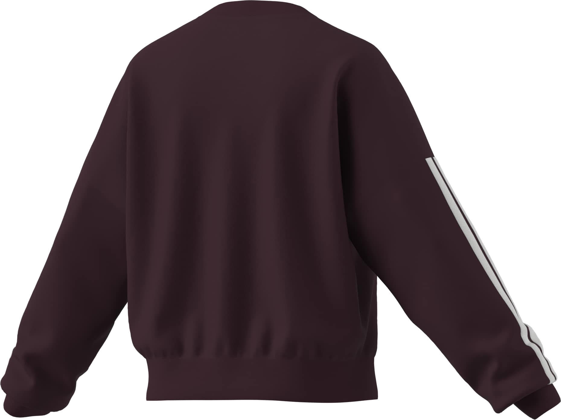 adidas W 3S FT SWT Damen Sweatshirt schwarz