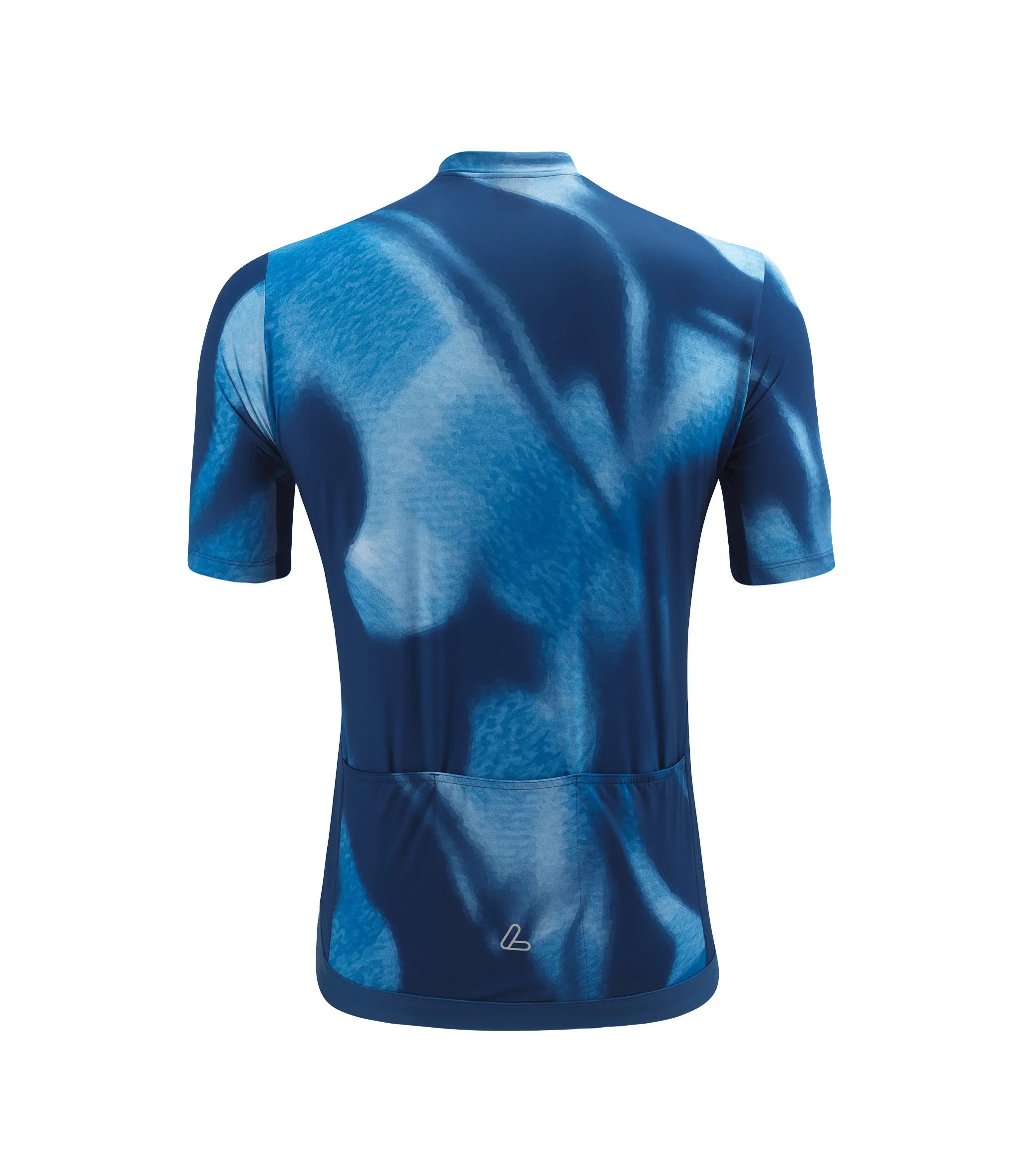 Löffler BIKE JERSEY FZ PSY MID Herren Radtrikot blau