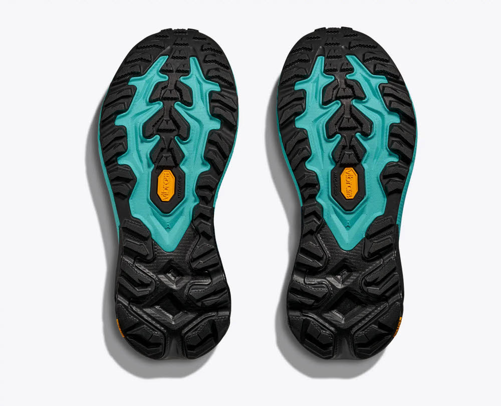 Hoka Mafate 5 Trailrunningschuh Damen blau