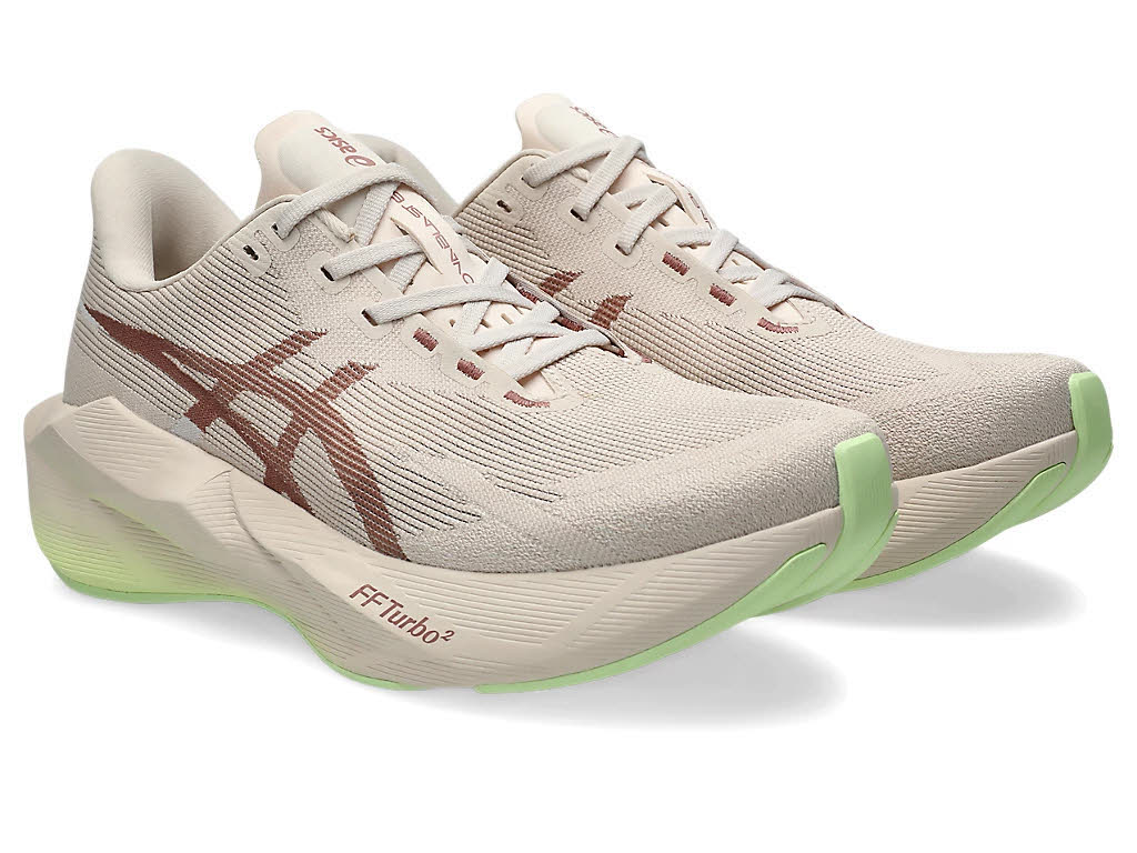 Asics NOVABLAST 6 Damen Laufschuhe Joggingschuhe beige