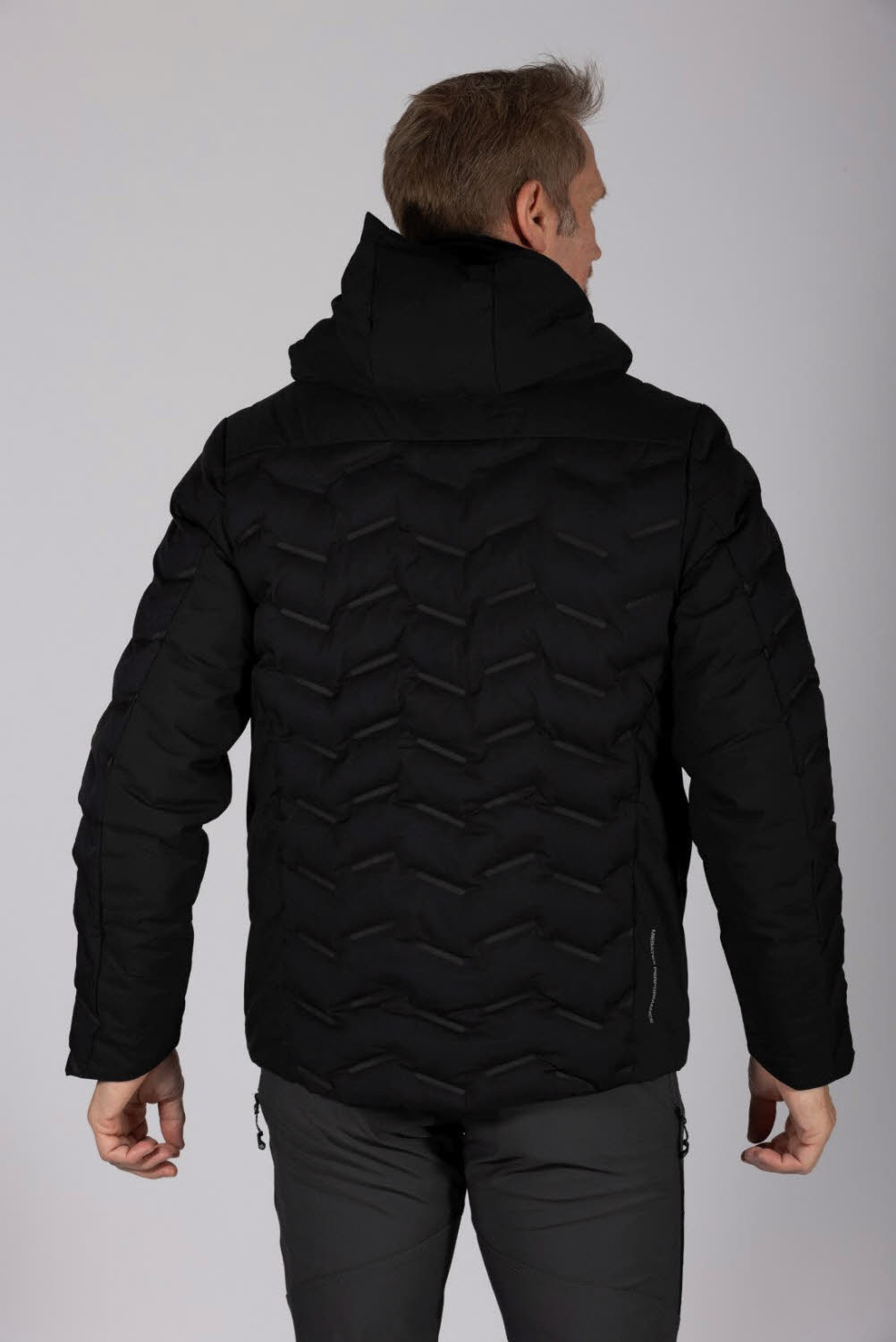Maul Thun MTX Skijacke Winterjacke Steppjacke Herren schwarz
