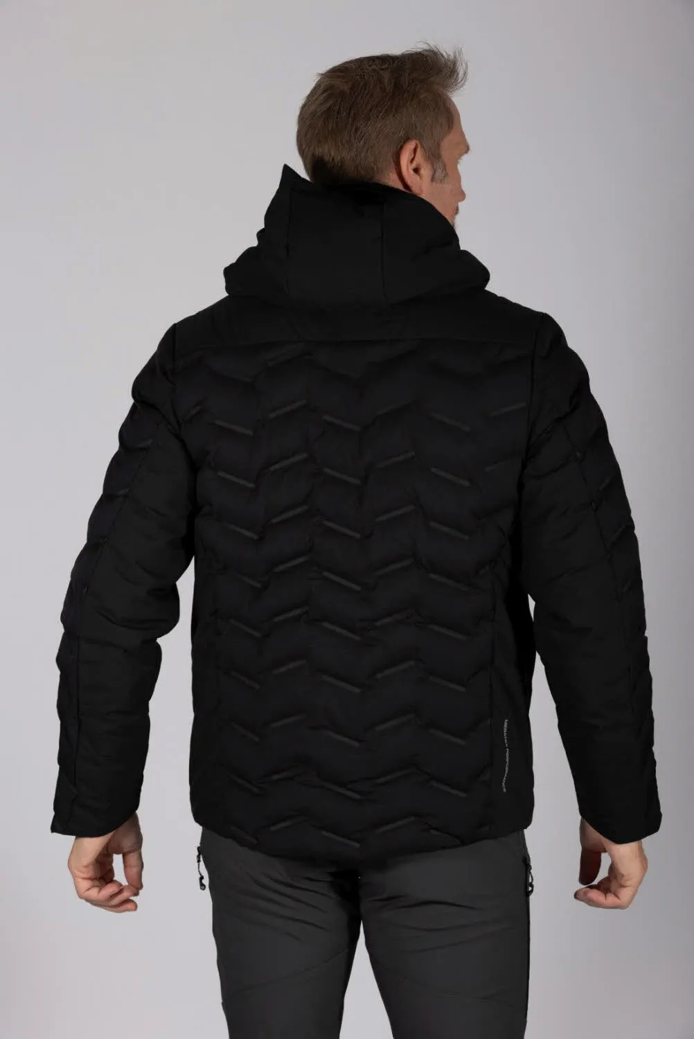 Maul Thun MTX Skijacke Winterjacke Steppjacke Herren schwarz