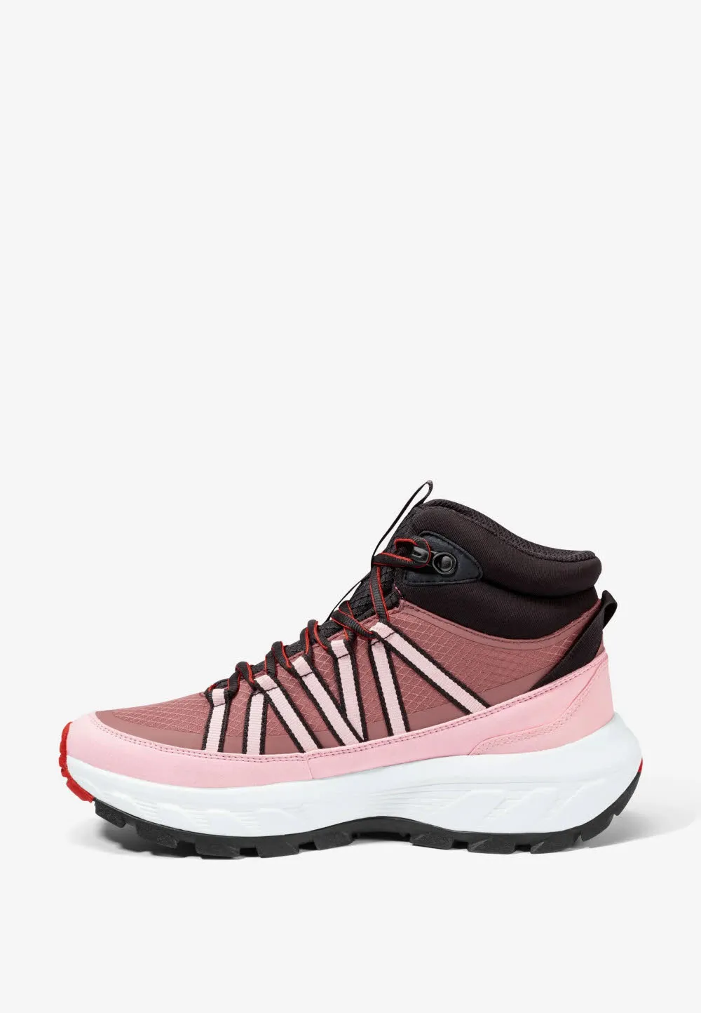 Jack Wolfskin Wild Hike Texapore Mid W Damen Wanderschuhe Trekkingschuhe wasserdicht rot/rosa