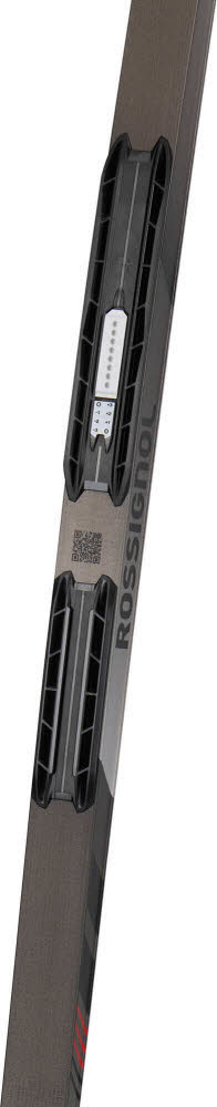 Rossignol DELTA COMP R-SKIN STIFF Langlaufski Klassisch Fellski + Race Classic Bdg. grau/schwarz