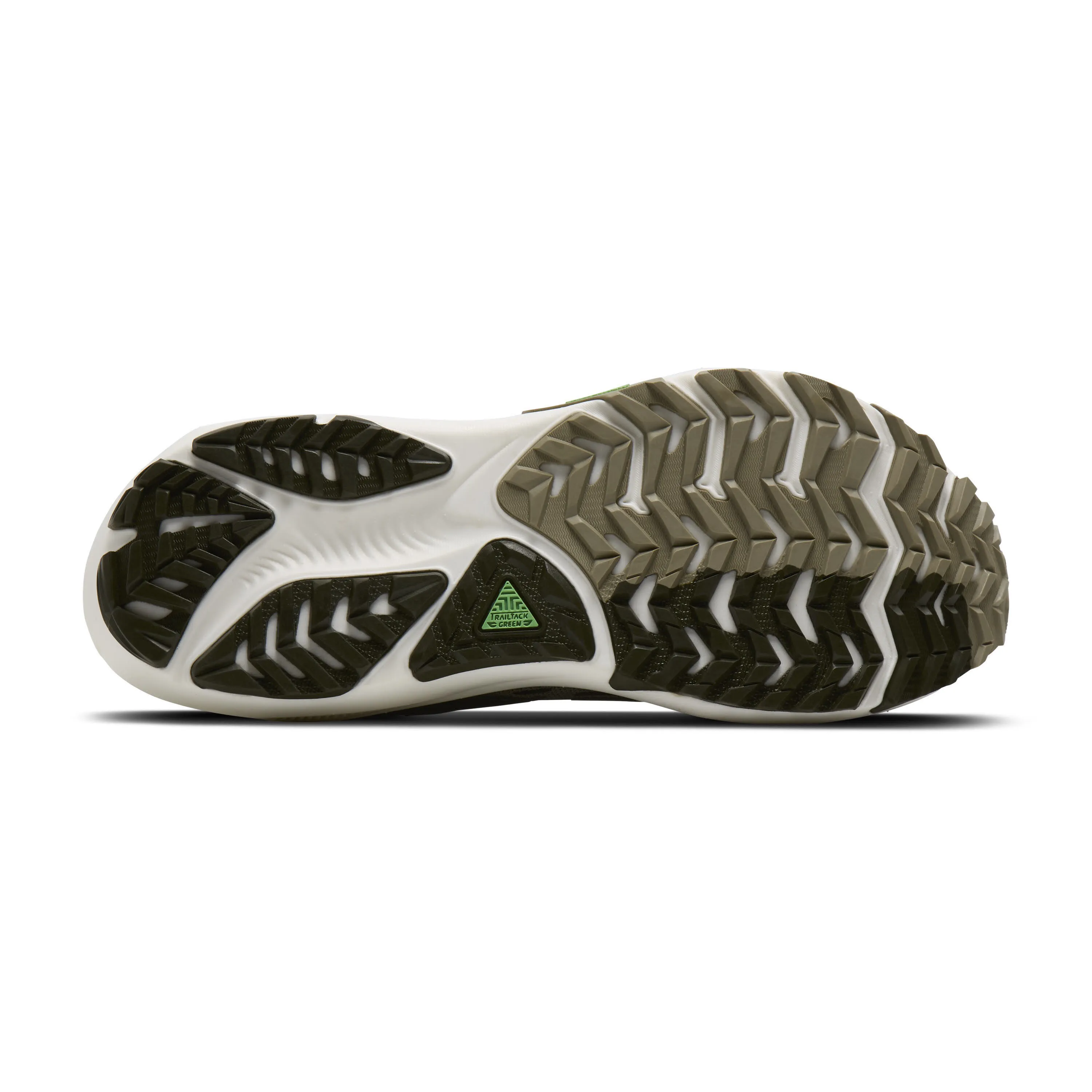 Brooks Ghost Trail Herren Trailrunning Laufschuhe olive/olive/metallic