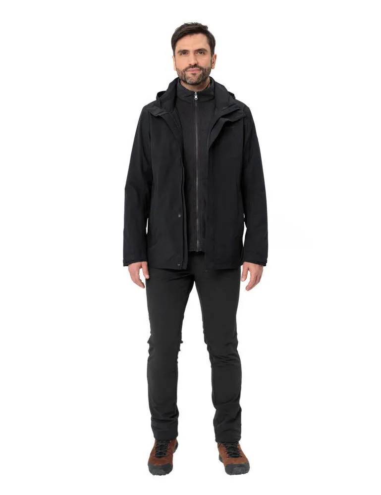 VAUDE Rosemoor 3in1 Jacket Herren 3in1 Wanderjacke schwarz