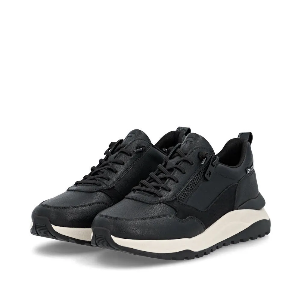 Rieker HWK Damen Halbschuhe Sneaker Low schwarz