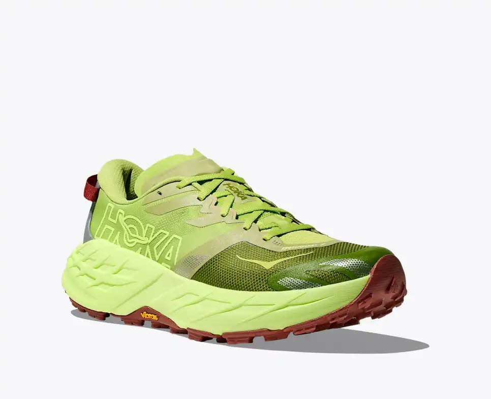Hoka Speedgoat 7 Herren Laufschuhe Trailrunning-Schuhe neon gelb