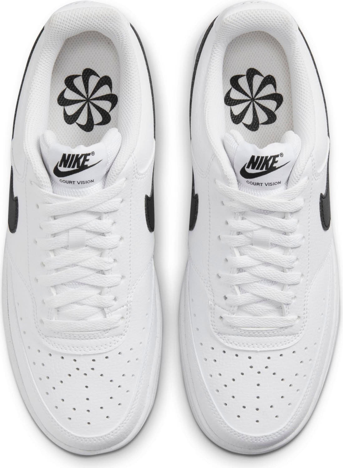 Nike Court Vision Low Next Nature Damen Sneaker Sportschuhe Freizeitschuhe weiß NEU