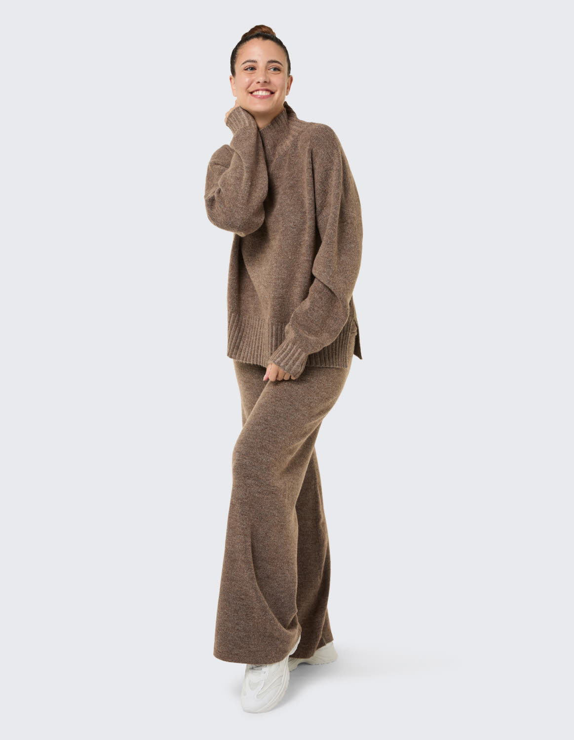 VENICE BEACH DA VB_Carly 1144 Pants 1/1 Damen Hose lang braun(nubuk)