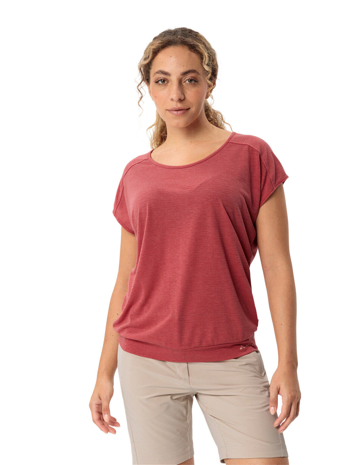 Vaude Skomer T-Shirt III Damen Wandershirt Damen hellrot