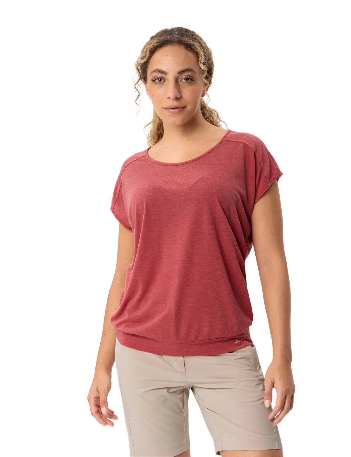 Vaude Skomer T-Shirt III Damen Wandershirt Damen hellrot