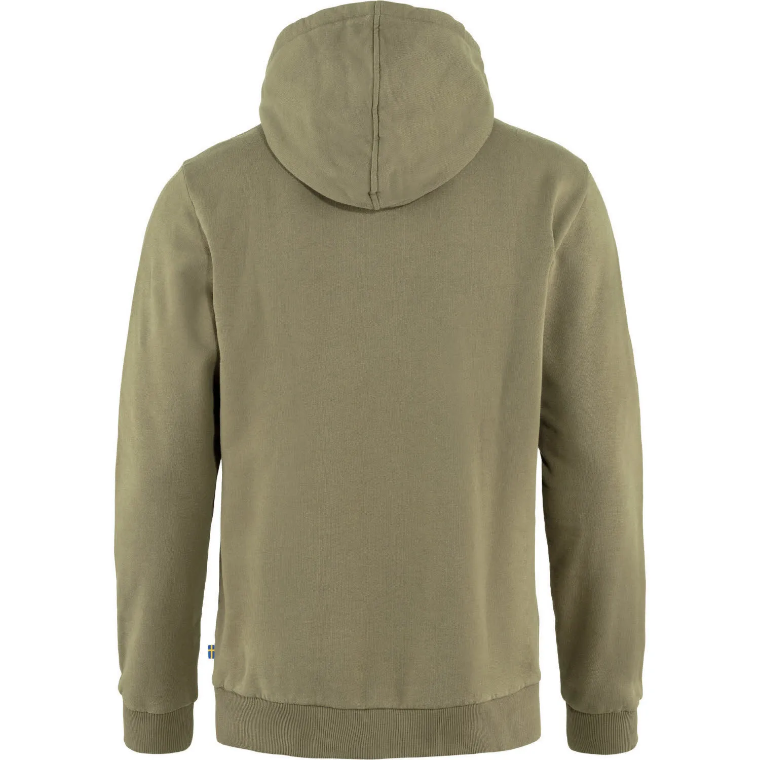 Fjallraven Logo Hoodie Herren Kapuzenpullover light olive