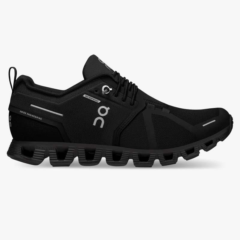On Cloud 5 Waterproof Laufschuhe Wasserdicht Running Sneaker Damen all black NEU