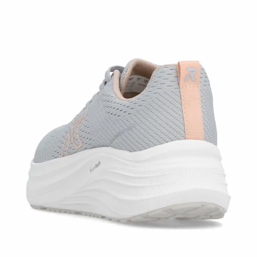 Rieker MELTON Damen Sneaker Halbschuhe hellgrau