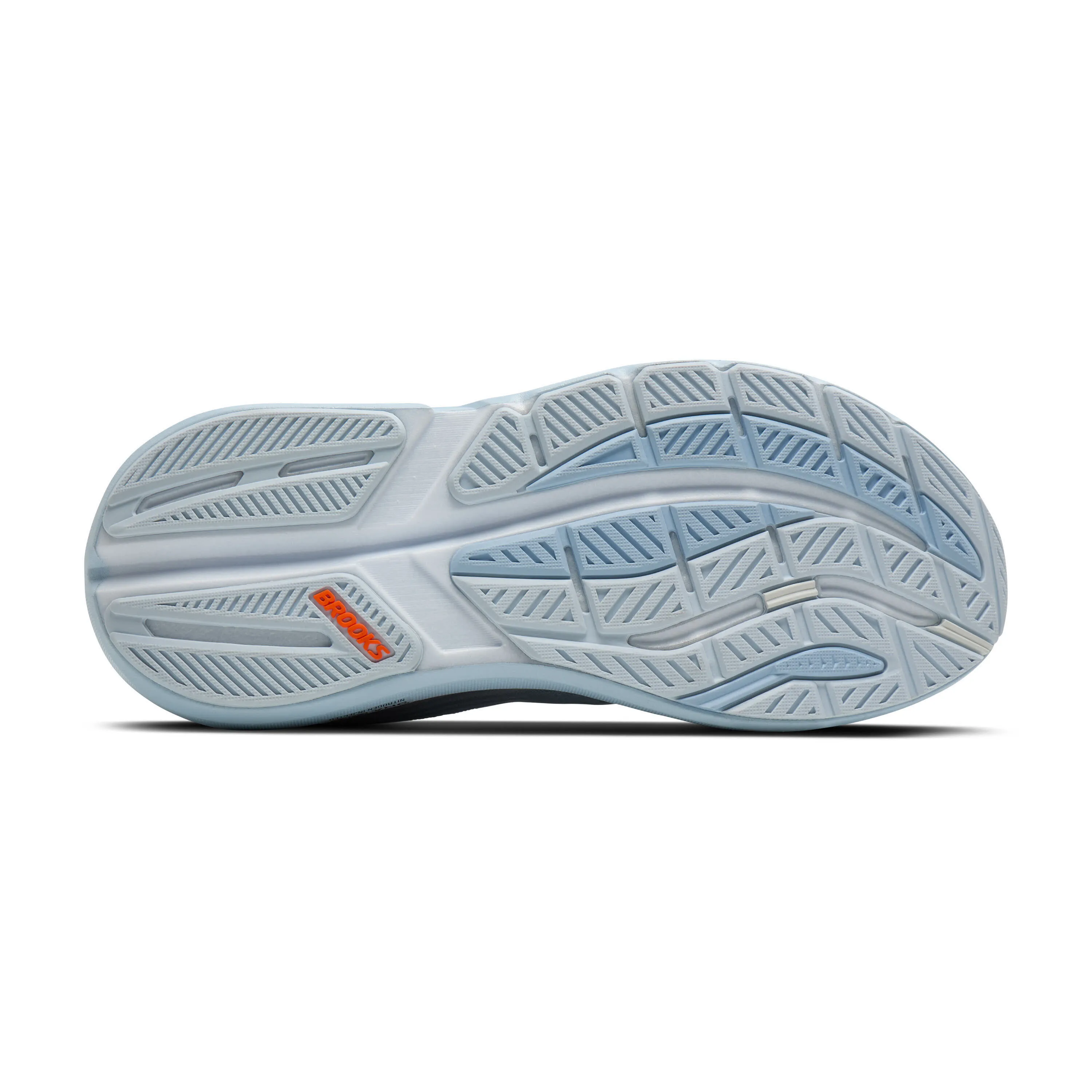 Brooks Ghost Max 3 Laufschuhe Joggingschuhe Herren weiß/orange