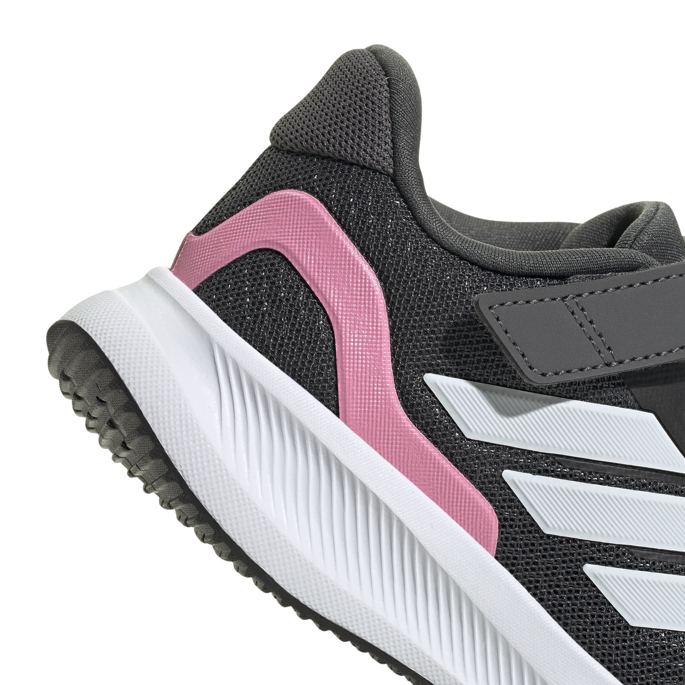 adidas RUNFALCON 5 EL C Mädchen Outdoorschuhe Sportschuhe dunkelgrau