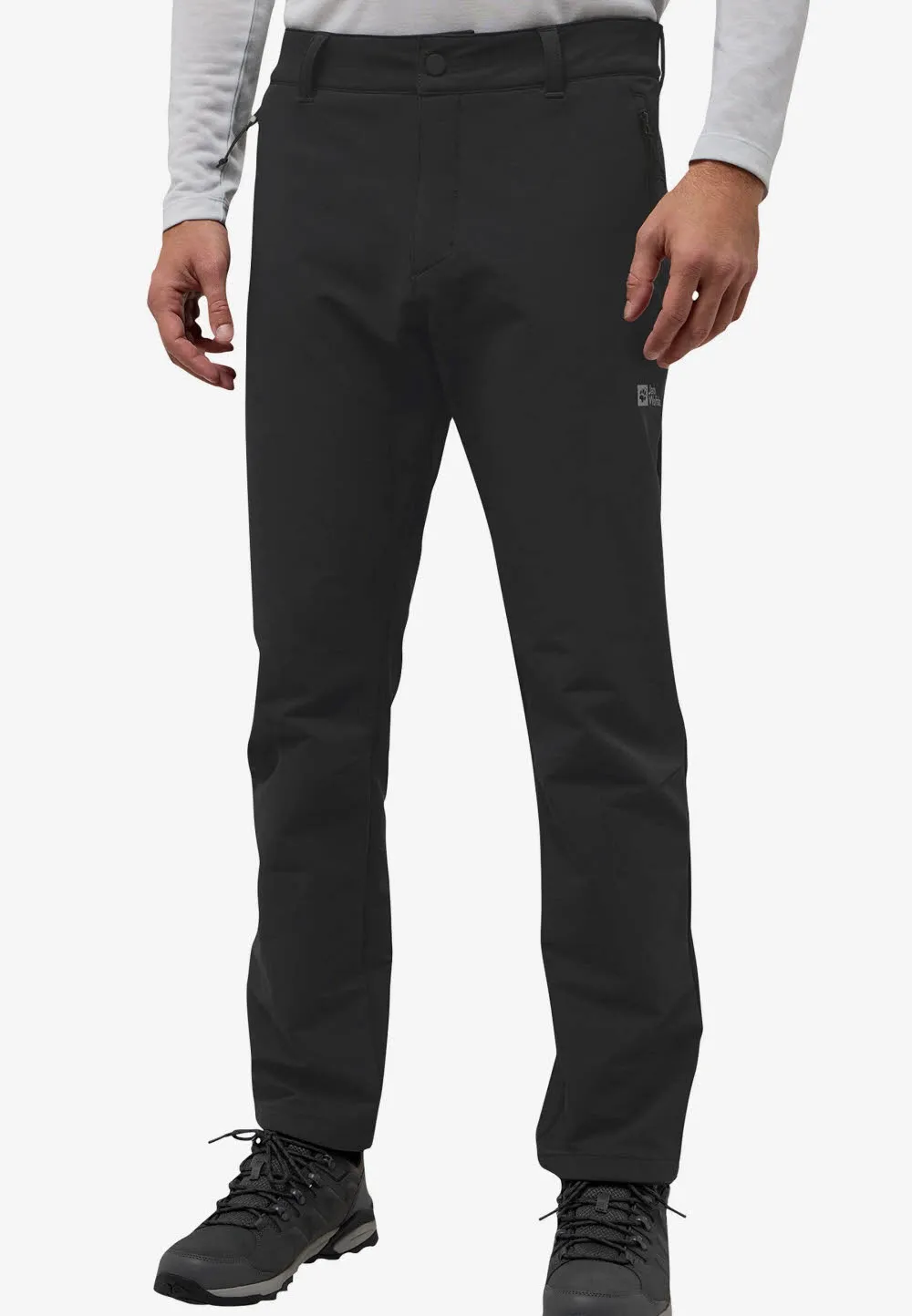 Jack Wolfskin Activate Thermic Pants Herren Wanderhose Trekkinghose schwarz