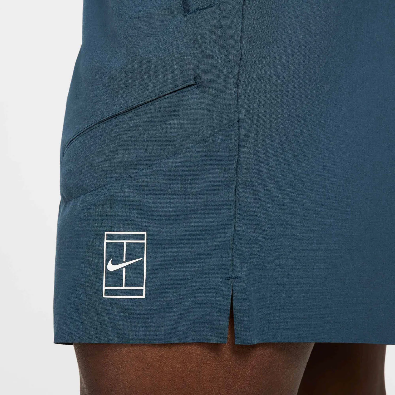 Nike M NKCT DF ADVTG 6IN SHORT Herren Tennisshorts blau