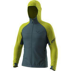 Dynafit Transalper Polartec Kapuzenjacke Herren gelb
