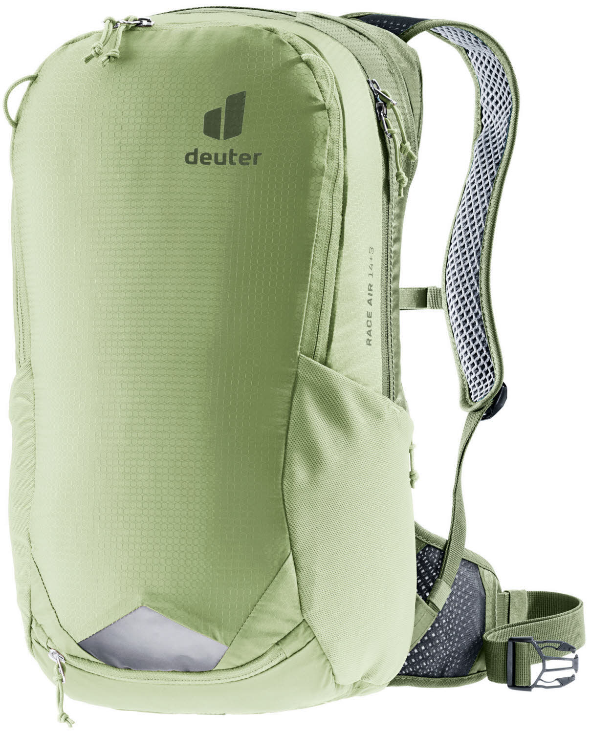Deuter Race Air 14 + 3 Fahrradrucksack Freizeitrucksack grün