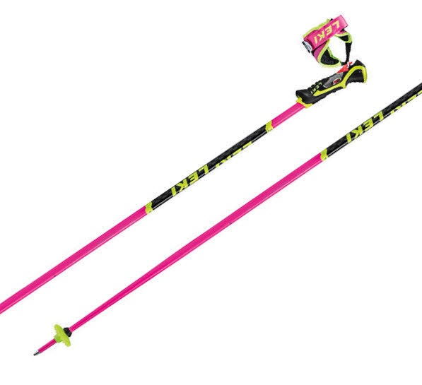 Leki WCR TBS SL 3D Damen Skistöcke Ski Poles pink