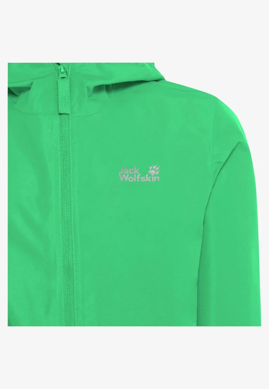 Jack Wolfskin FLAZE JACKET K Kinder Regenjacke Outdoorjacke lizard