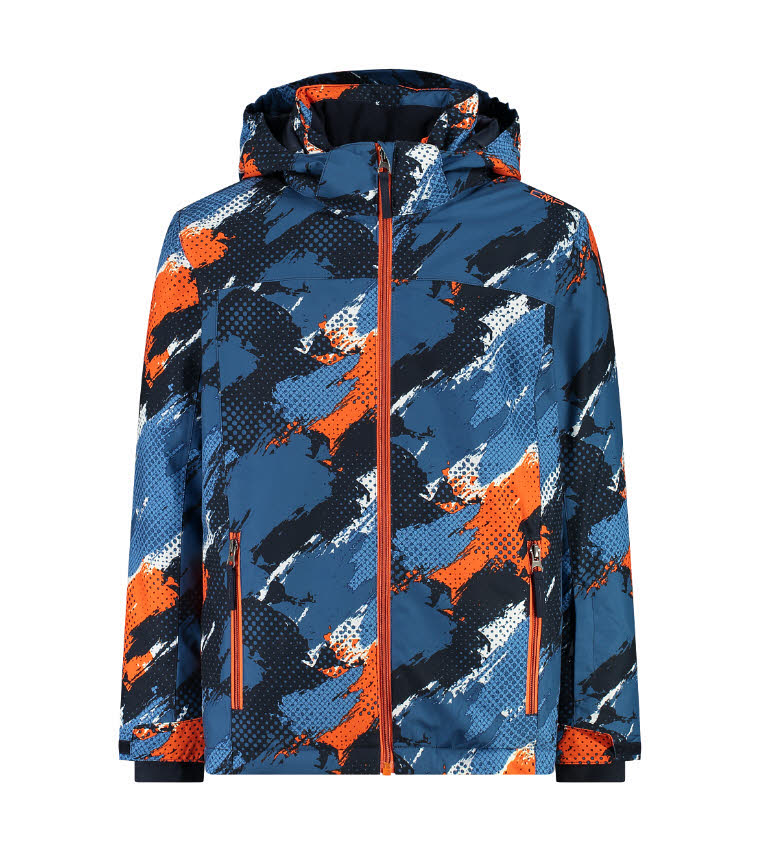 CMP Kinder Kapuzenjacke Skijacke Jungen blau