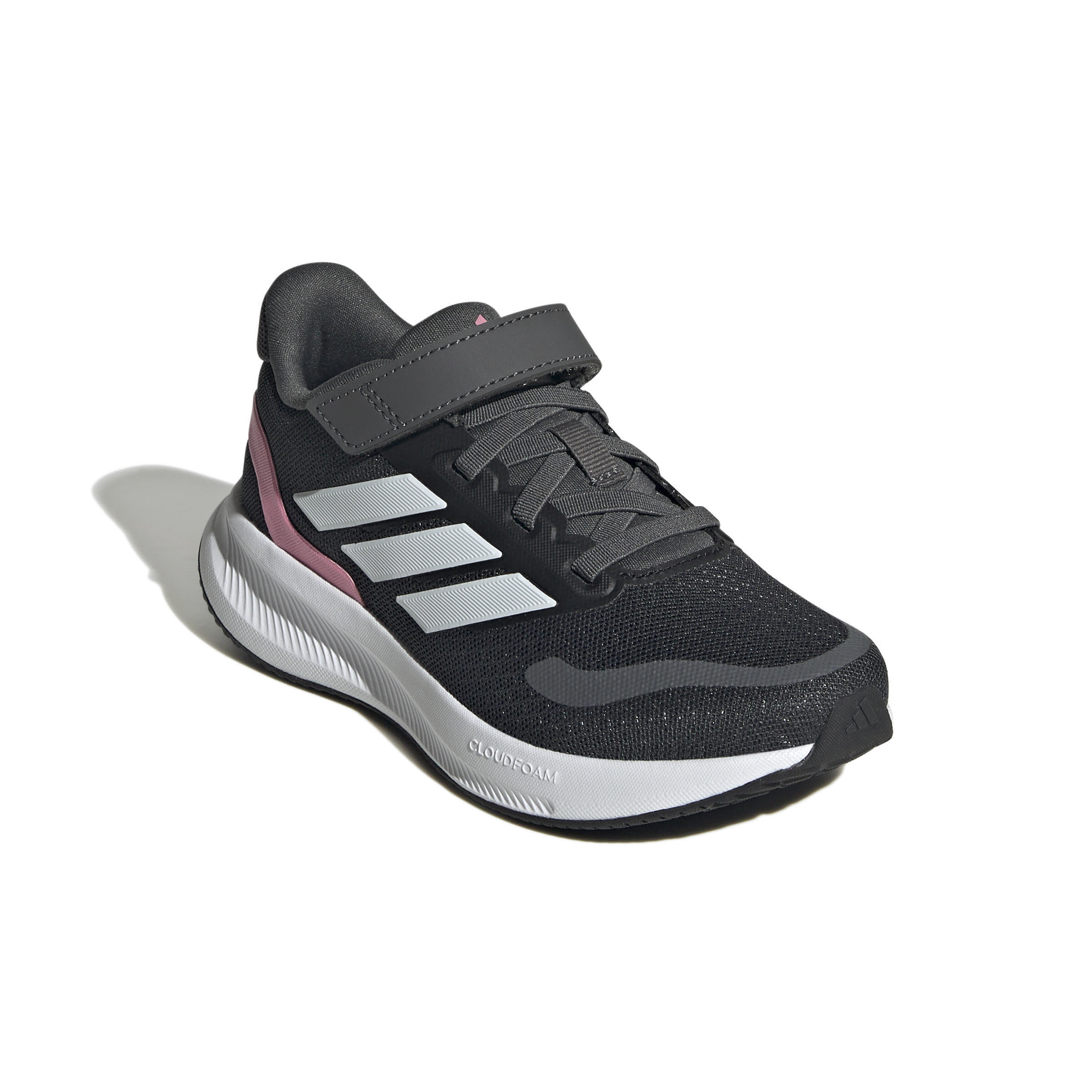 adidas RUNFALCON 5 EL C Mädchen Outdoorschuhe Sportschuhe dunkelgrau